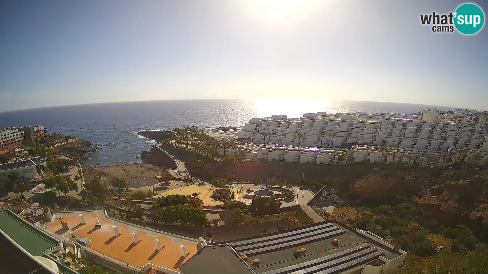 Live-Webcam Las Galgas Strand – Playa Paraiso – Insel La Gomera – Costa Adeje – Teneriffa