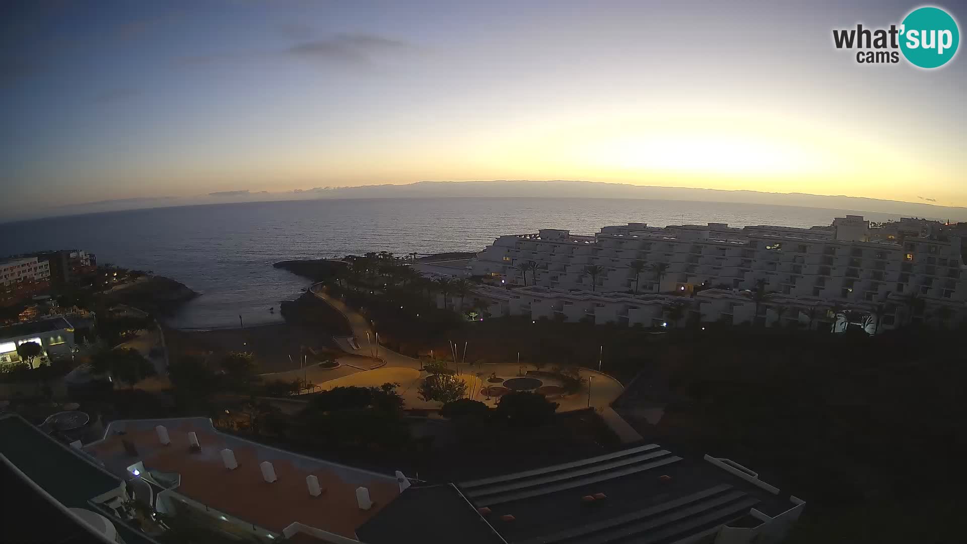 Webcam live spiaggia Las Galgas – Playa Paraiso – Isola La Gomera – Costa Adeje – Tenerife
