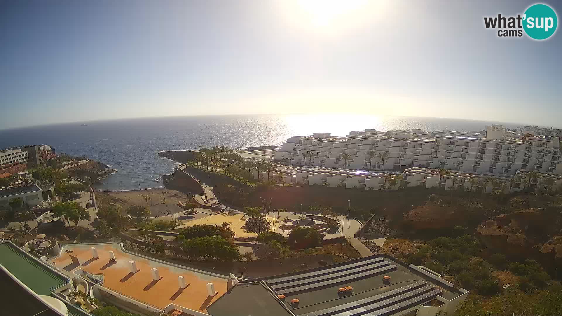 Live-Webcam Las Galgas Strand – Playa Paraiso – Insel La Gomera – Costa Adeje – Teneriffa