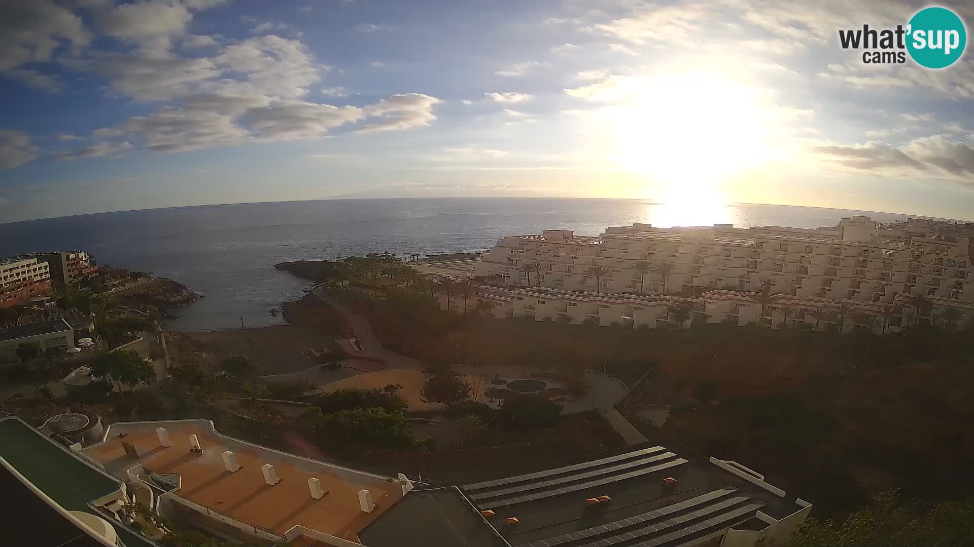 Live-Webcam Las Galgas Strand – Playa Paraiso – Insel La Gomera – Costa Adeje – Teneriffa