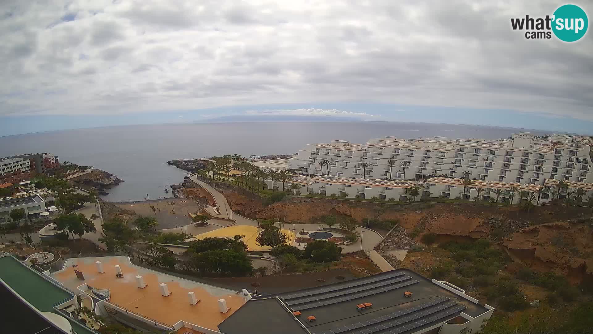 Live-Webcam Las Galgas Strand – Playa Paraiso – Insel La Gomera – Costa Adeje – Teneriffa