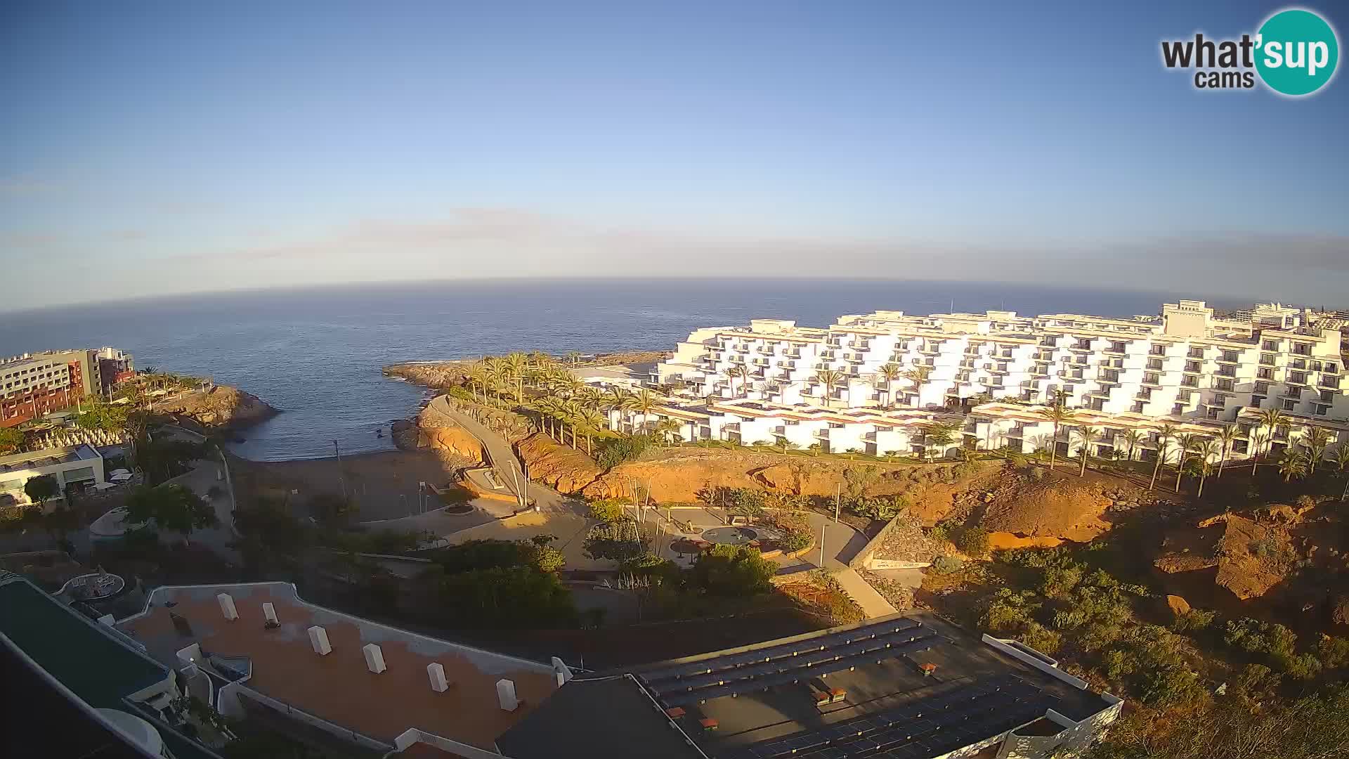 Webcam live spiaggia Las Galgas – Playa Paraiso – Isola La Gomera – Costa Adeje – Tenerife