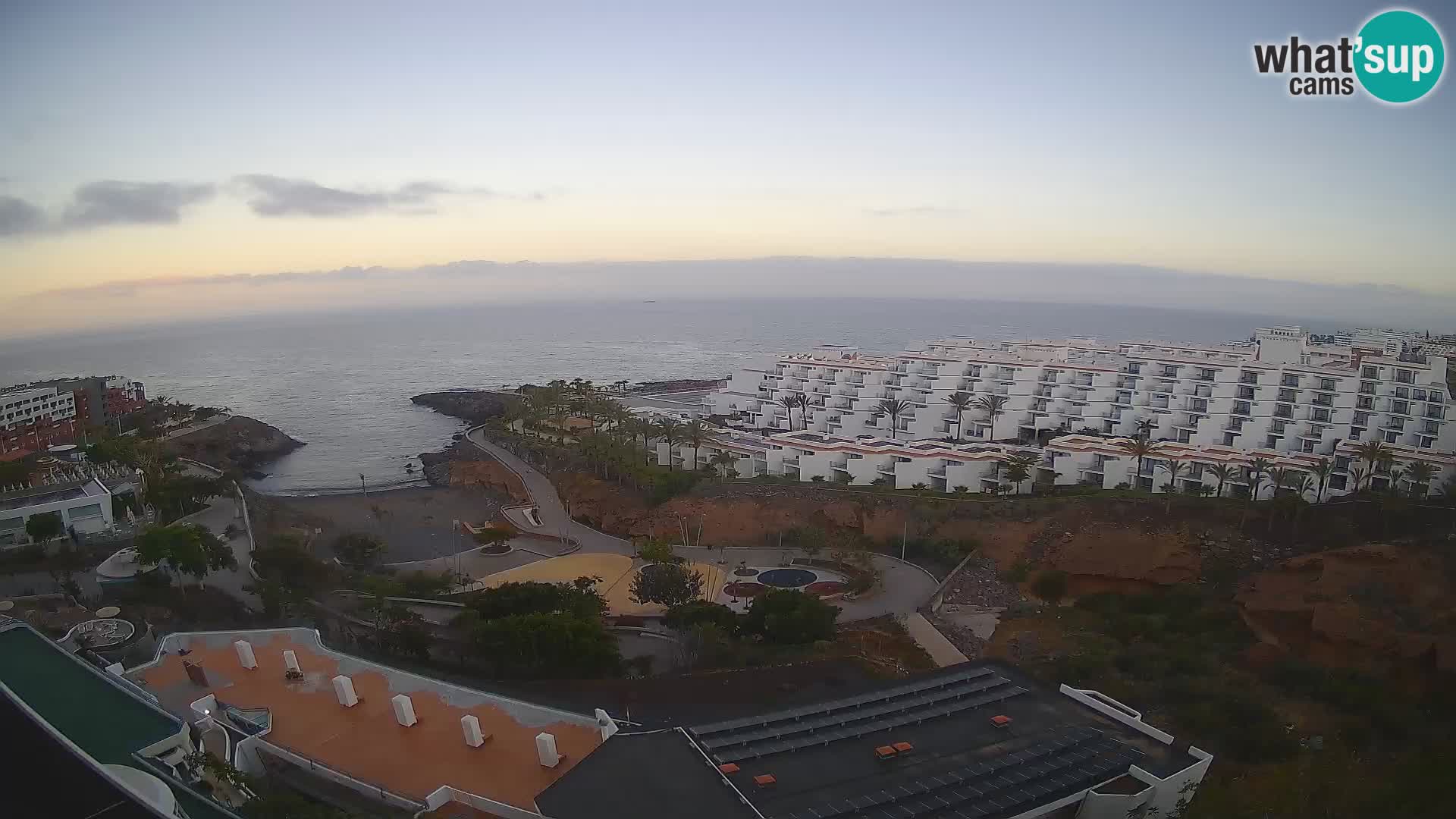 Webcam live spiaggia Las Galgas – Playa Paraiso – Isola La Gomera – Costa Adeje – Tenerife