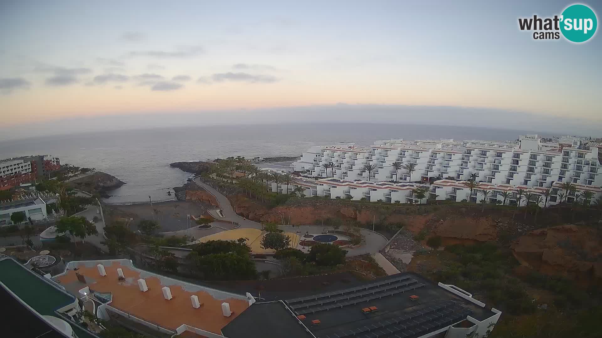 Webcam live spiaggia Las Galgas – Playa Paraiso – Isola La Gomera – Costa Adeje – Tenerife