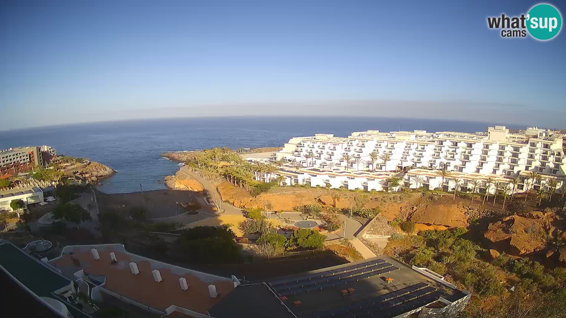 Webcam live spiaggia Las Galgas – Playa Paraiso – Isola La Gomera – Costa Adeje – Tenerife