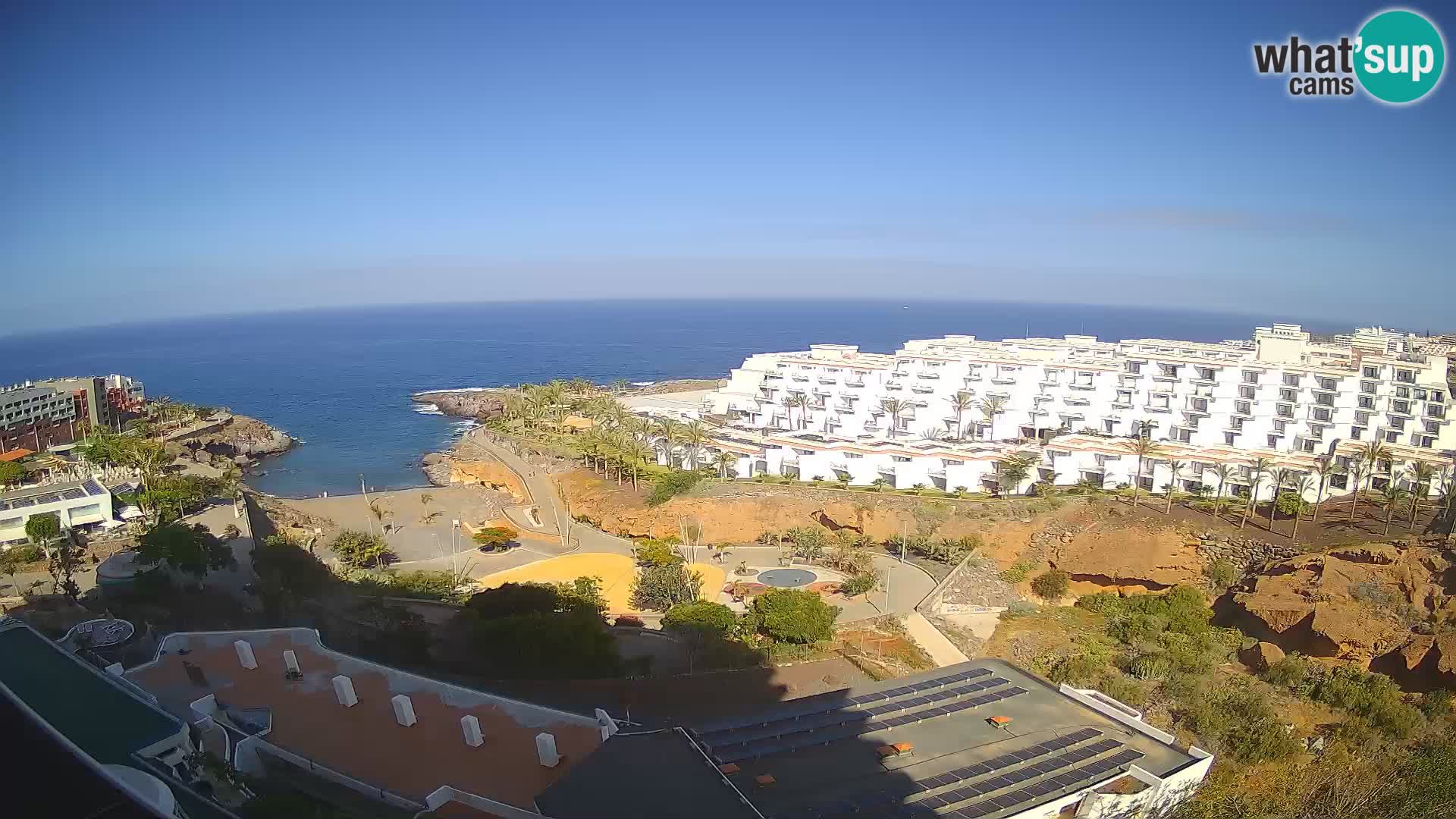 Webcam live spiaggia Las Galgas – Playa Paraiso – Isola La Gomera – Costa Adeje – Tenerife