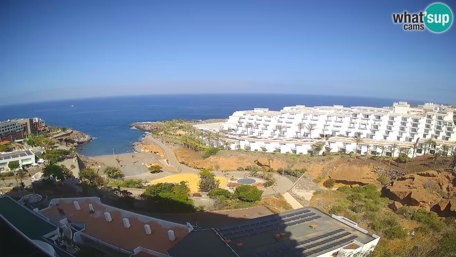 Live-Webcam Las Galgas Strand – Playa Paraiso – Insel La Gomera – Costa Adeje – Teneriffa