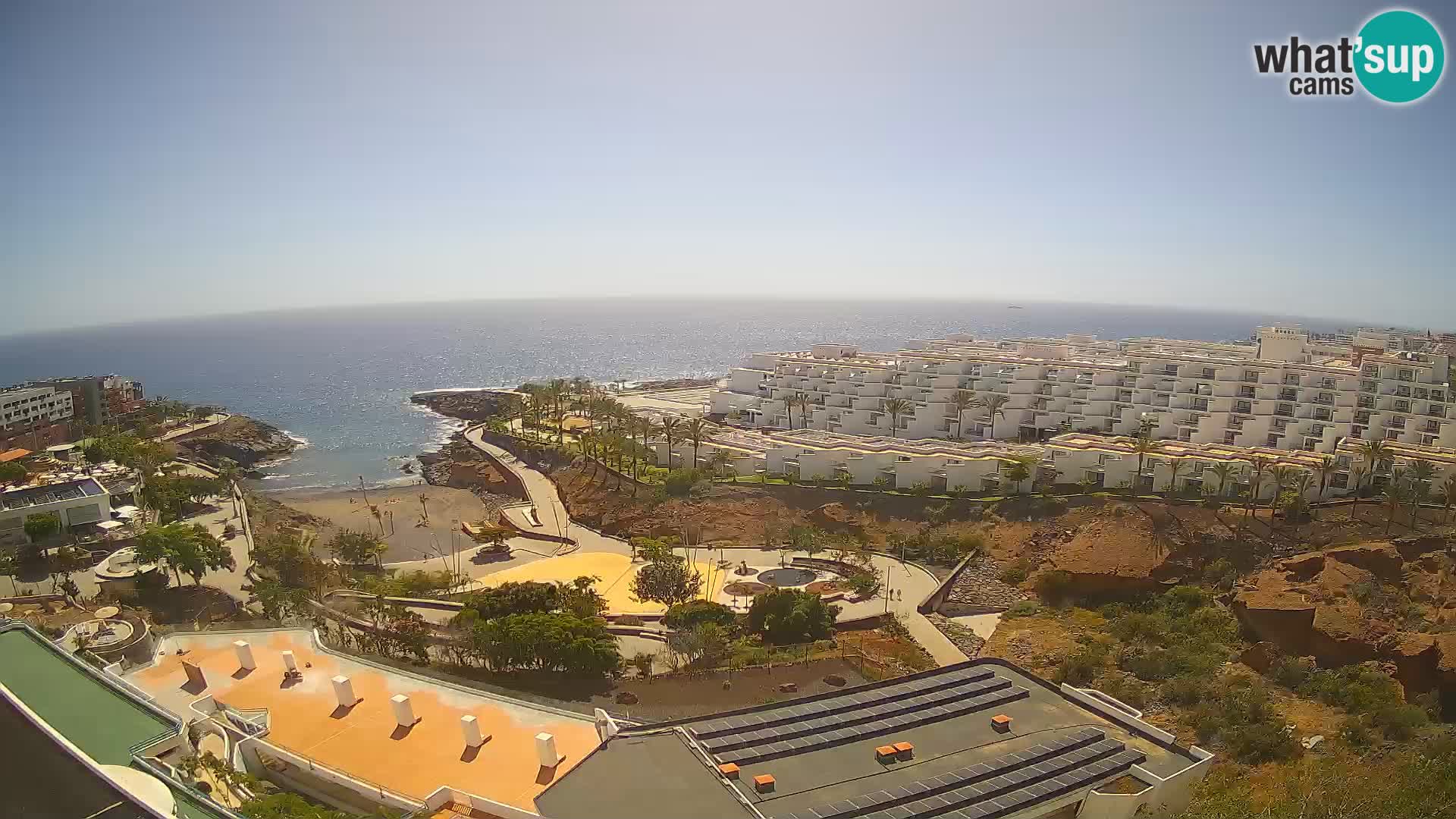 Webcam en direct Playa de Las Galgas – Playa Paraiso – île de La Gomera – Costa Adeje – Tenerife