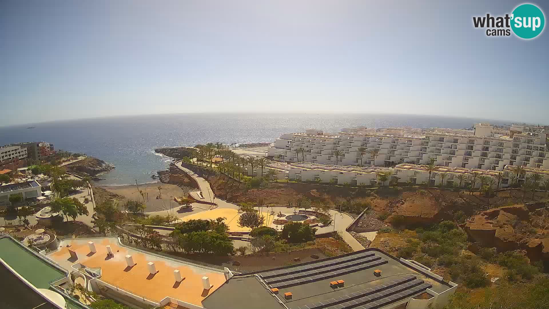 Webcam live spiaggia Las Galgas – Playa Paraiso – Isola La Gomera – Costa Adeje – Tenerife