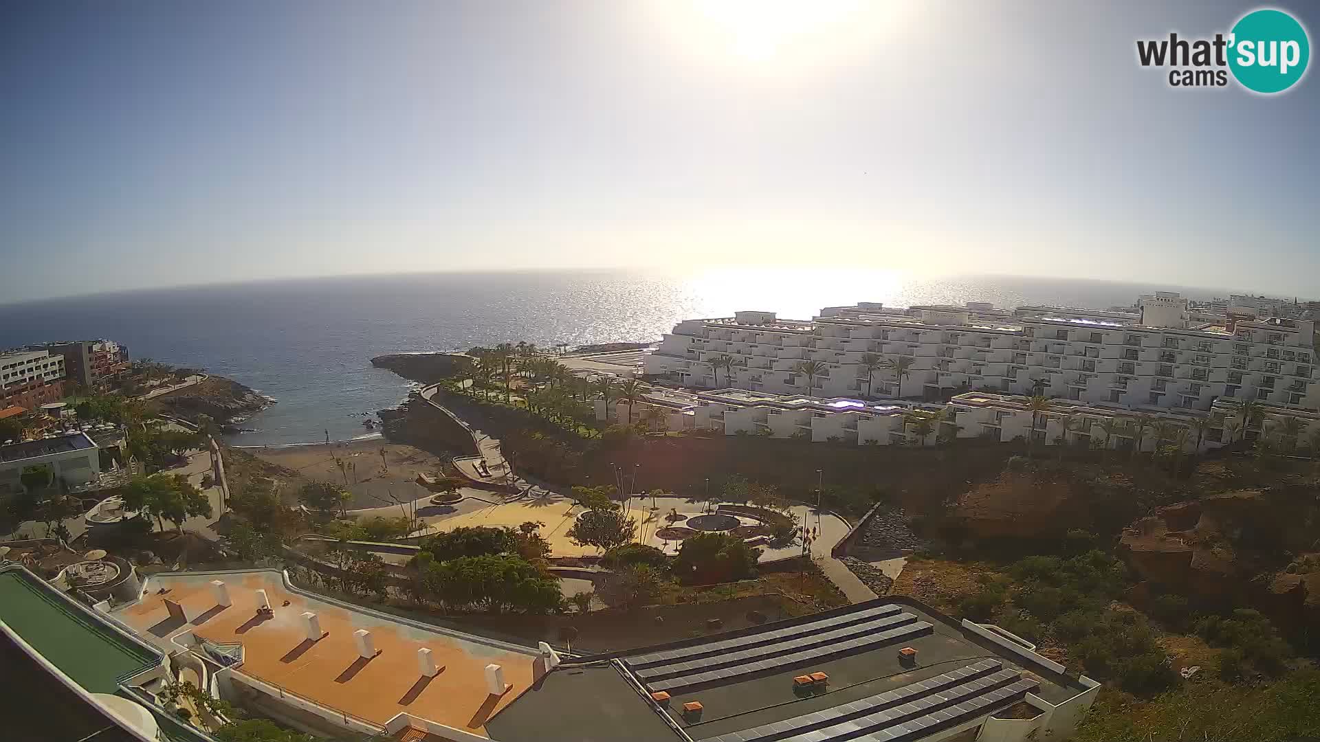 Live-Webcam Las Galgas Strand – Playa Paraiso – Insel La Gomera – Costa Adeje – Teneriffa