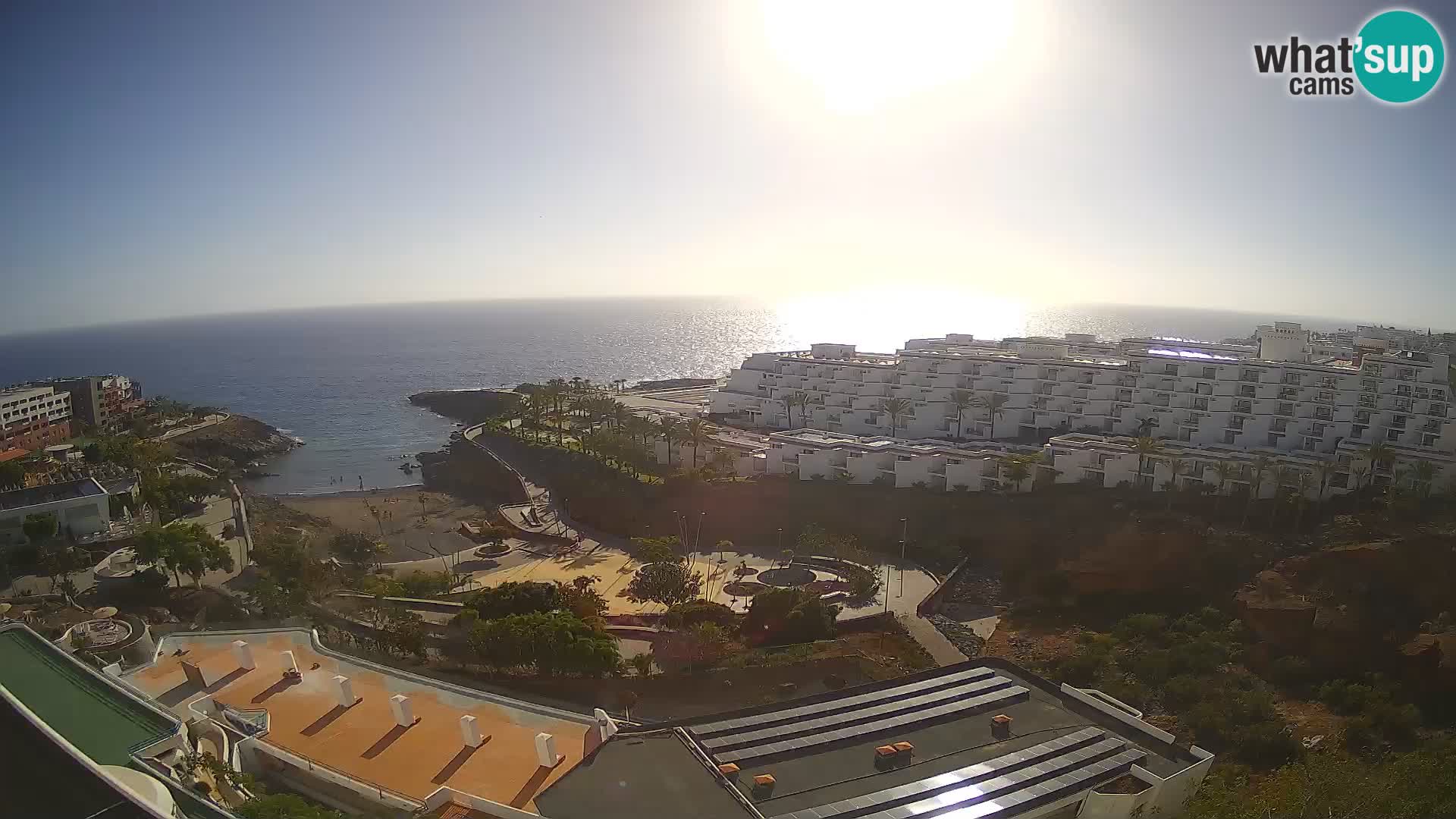 Webcam en vivo Playa de Las Galgas – Playa Paraíso – Isla de La Gomera – Costa Adeje – Tenerife