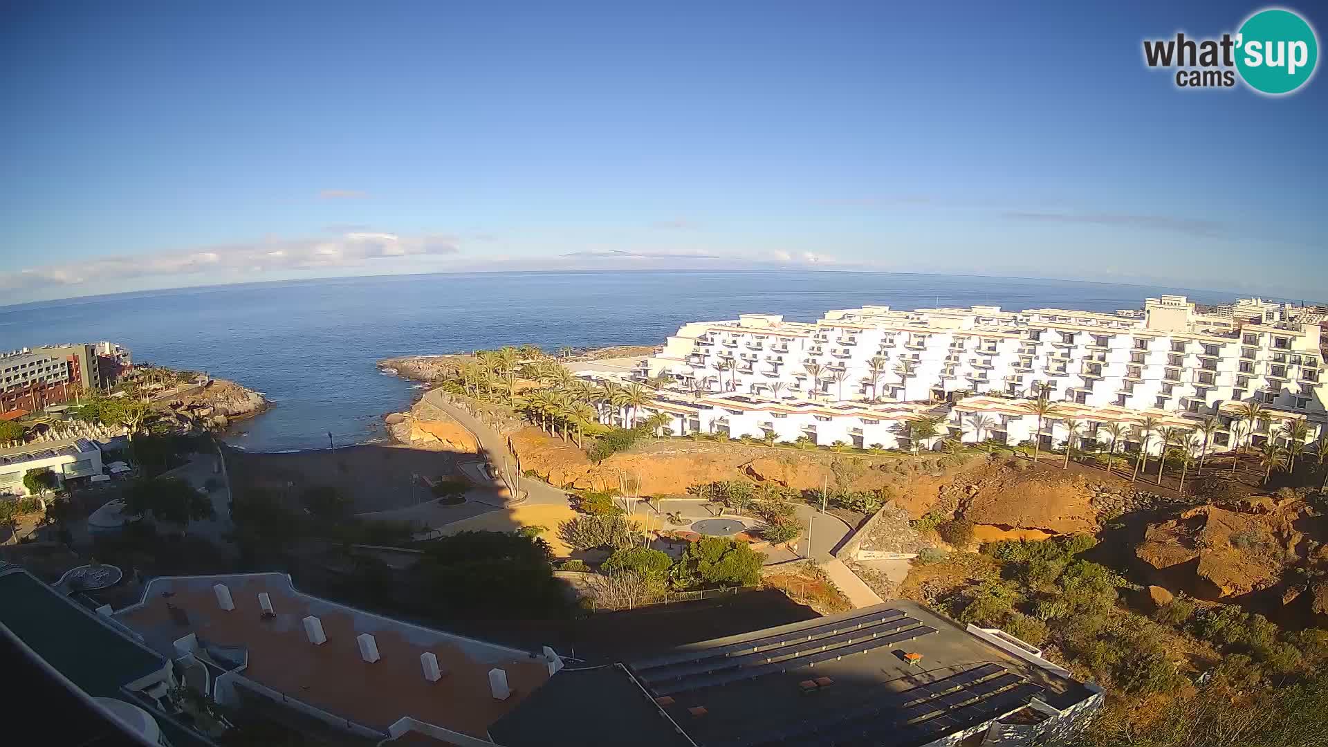 Webcam en direct Playa de Las Galgas – Playa Paraiso – île de La Gomera – Costa Adeje – Tenerife