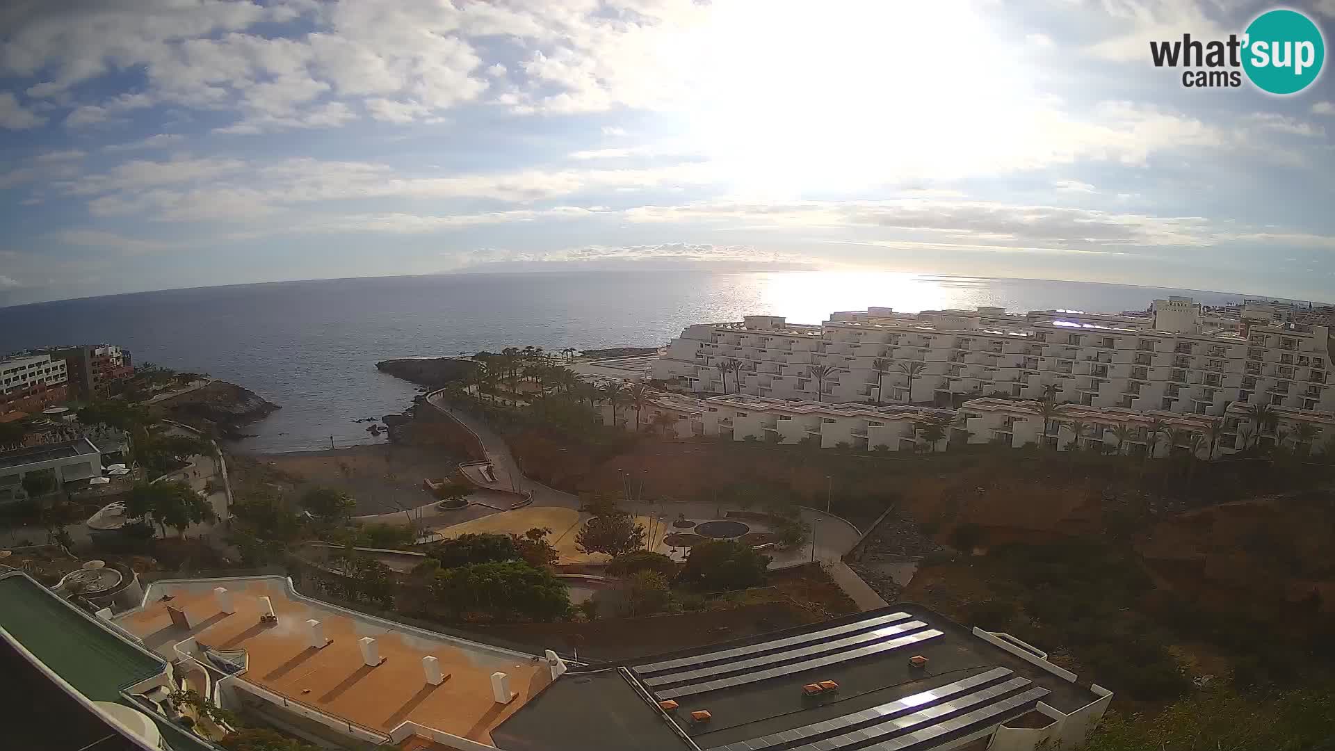 Webcam live spiaggia Las Galgas – Playa Paraiso – Isola La Gomera – Costa Adeje – Tenerife