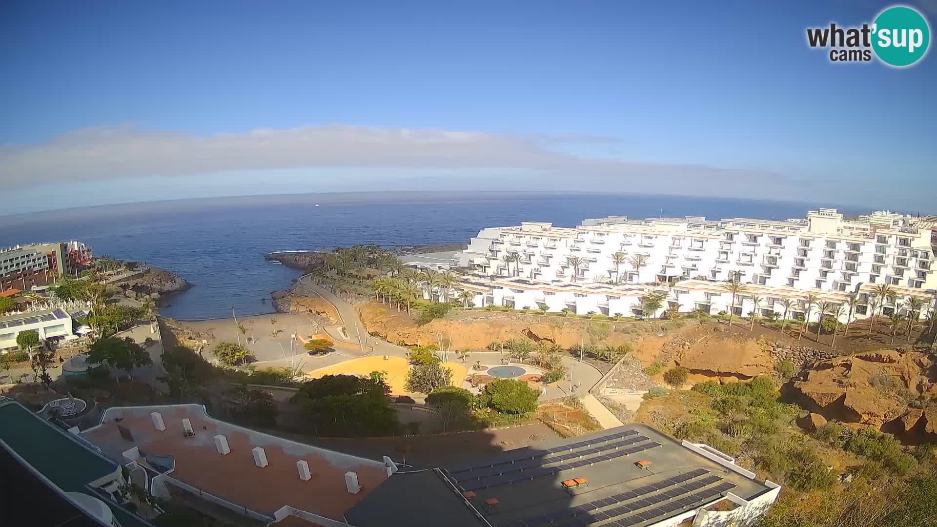 Webcam live spiaggia Las Galgas – Playa Paraiso – Isola La Gomera – Costa Adeje – Tenerife