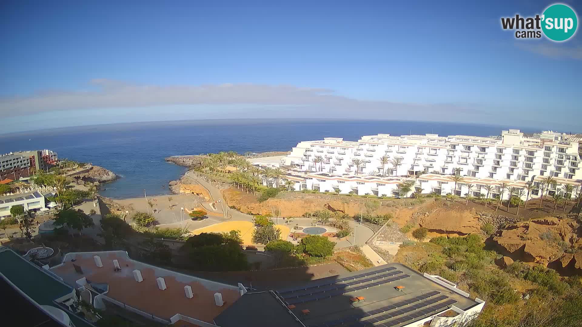 Live-Webcam Las Galgas Strand – Playa Paraiso – Insel La Gomera – Costa Adeje – Teneriffa