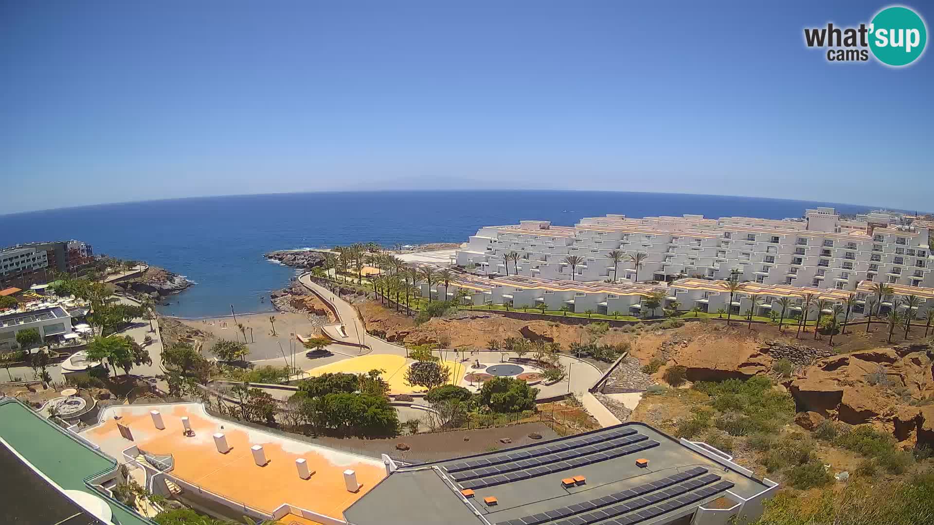 Live-Webcam Las Galgas Strand – Playa Paraiso – Insel La Gomera – Costa Adeje – Teneriffa
