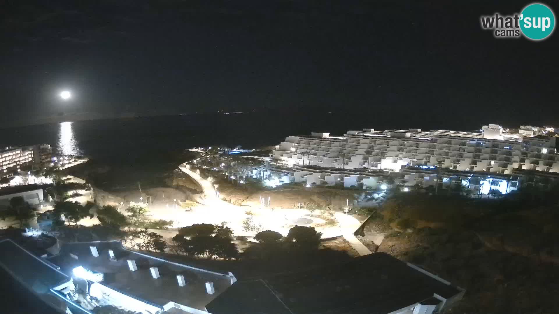 Live webcam Playa de Las Galgas – Playa Paraiso – La Gomera island – Adeje – Tenerife