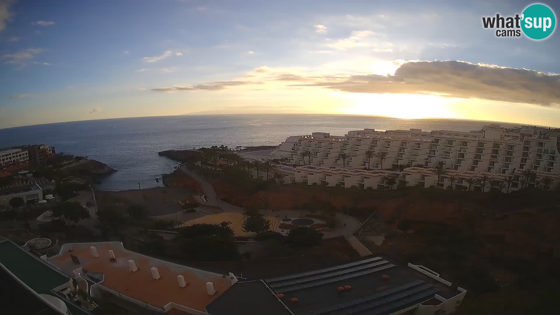Webcam en vivo Playa de Las Galgas – Playa Paraíso – Isla de La Gomera – Costa Adeje – Tenerife