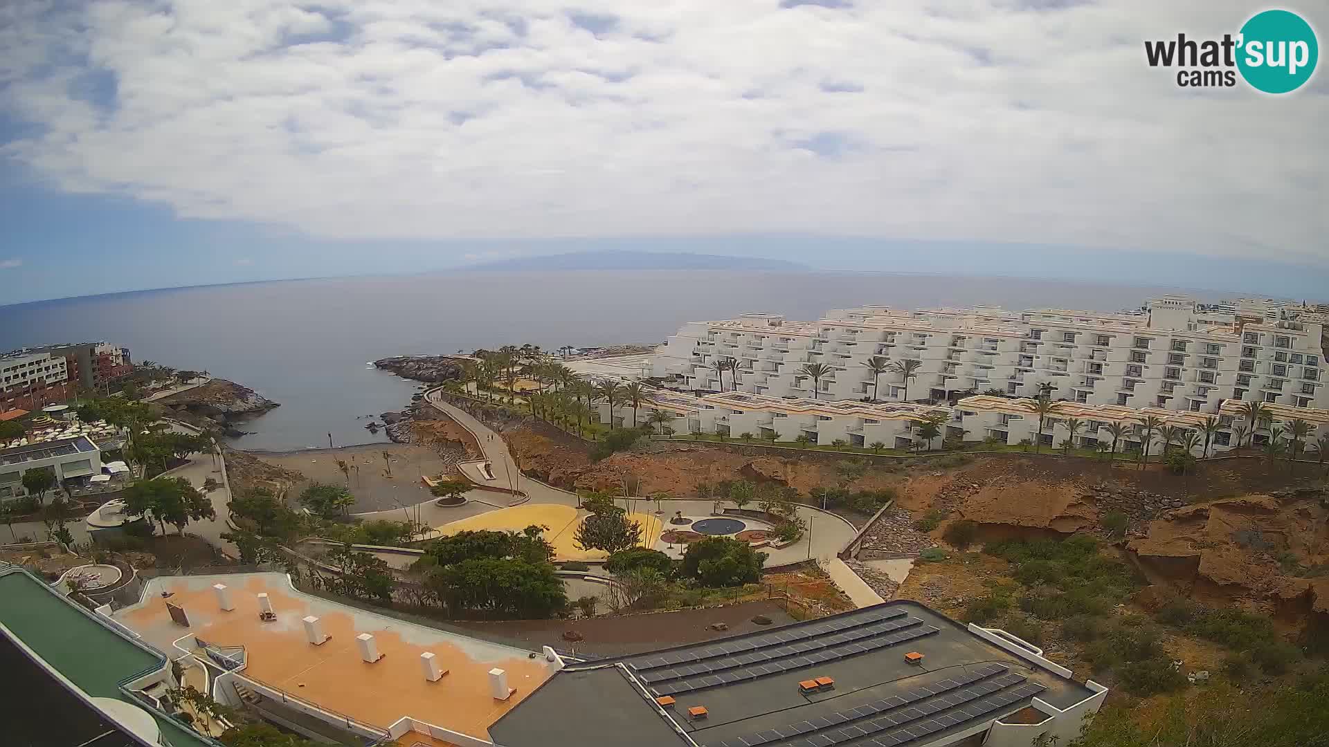 Webcam live spiaggia Las Galgas – Playa Paraiso – Isola La Gomera – Costa Adeje – Tenerife