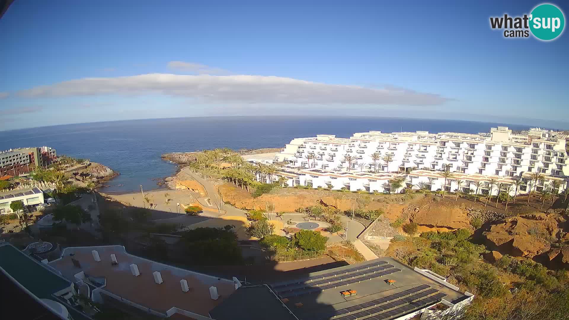 Live-Webcam Las Galgas Strand – Playa Paraiso – Insel La Gomera – Costa Adeje – Teneriffa