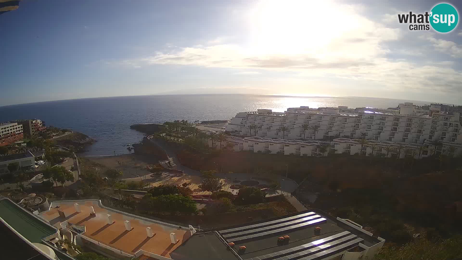 Webcam en vivo Playa de Las Galgas – Playa Paraíso – Isla de La Gomera – Costa Adeje – Tenerife