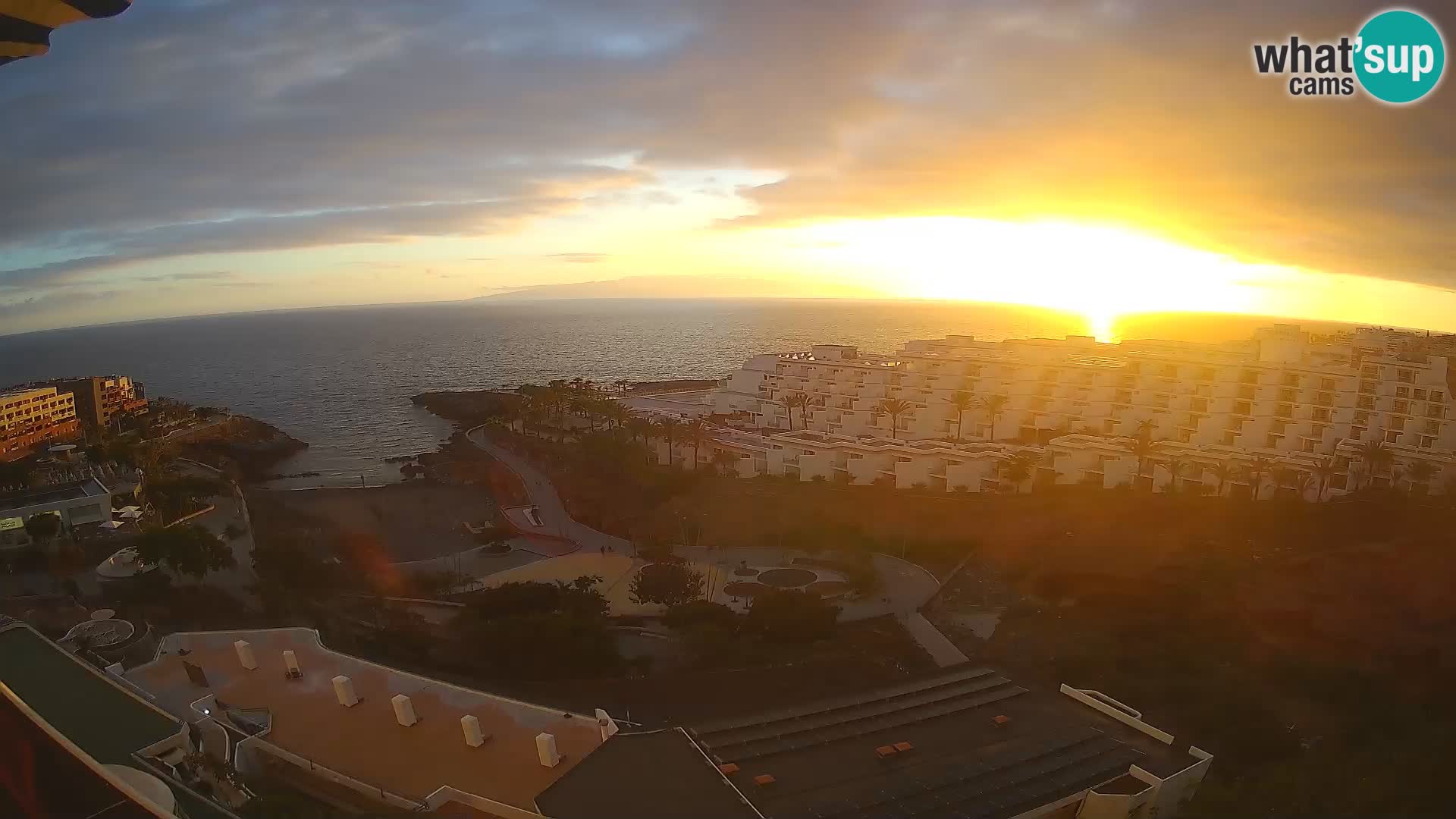 Web kamera uživo Playa de Las Galgas – Playa Paraiso – otok La Gomera – Costa Adeje – Tenerife