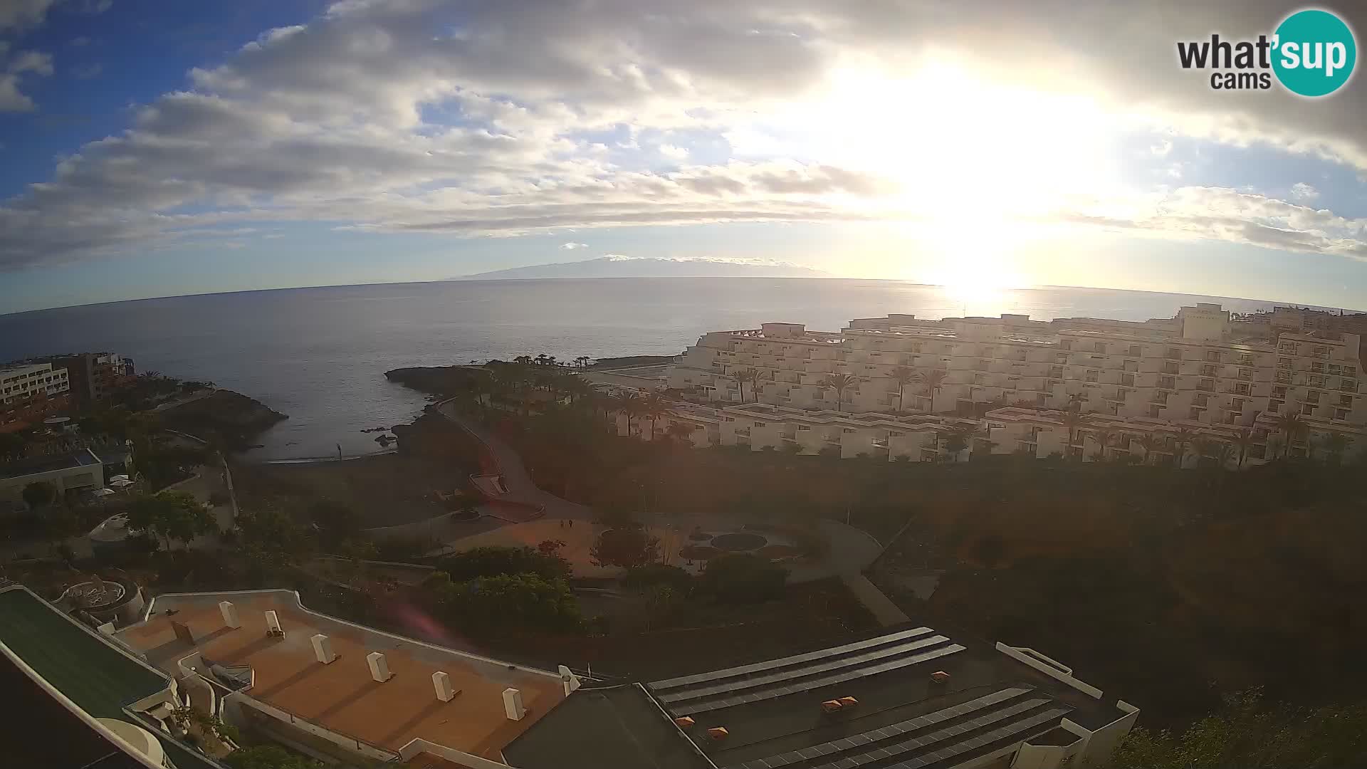 Live-Webcam Las Galgas Strand – Playa Paraiso – Insel La Gomera – Costa Adeje – Teneriffa