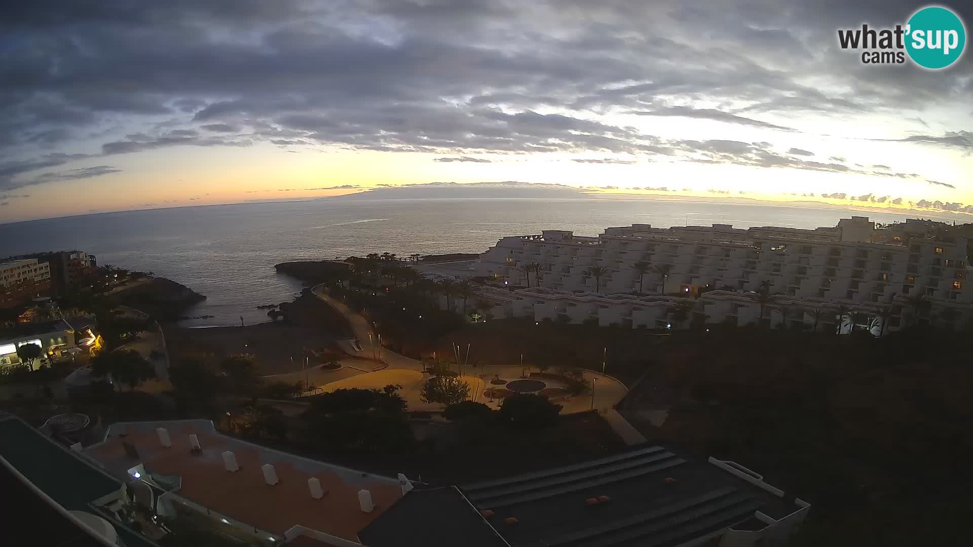 Live-Webcam Las Galgas Strand – Playa Paraiso – Insel La Gomera – Costa Adeje – Teneriffa