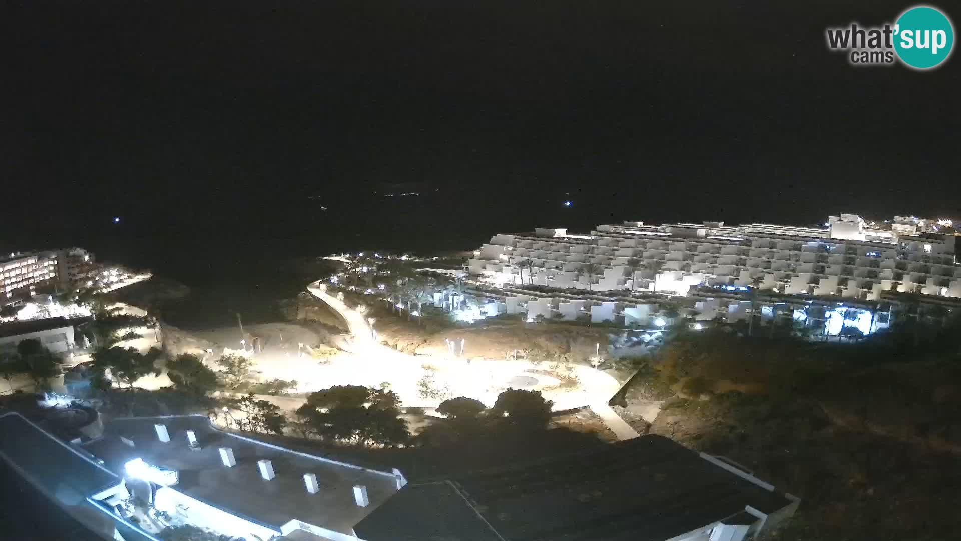 Live webcam Playa de Las Galgas – Playa Paraiso – La Gomera island – Adeje – Tenerife