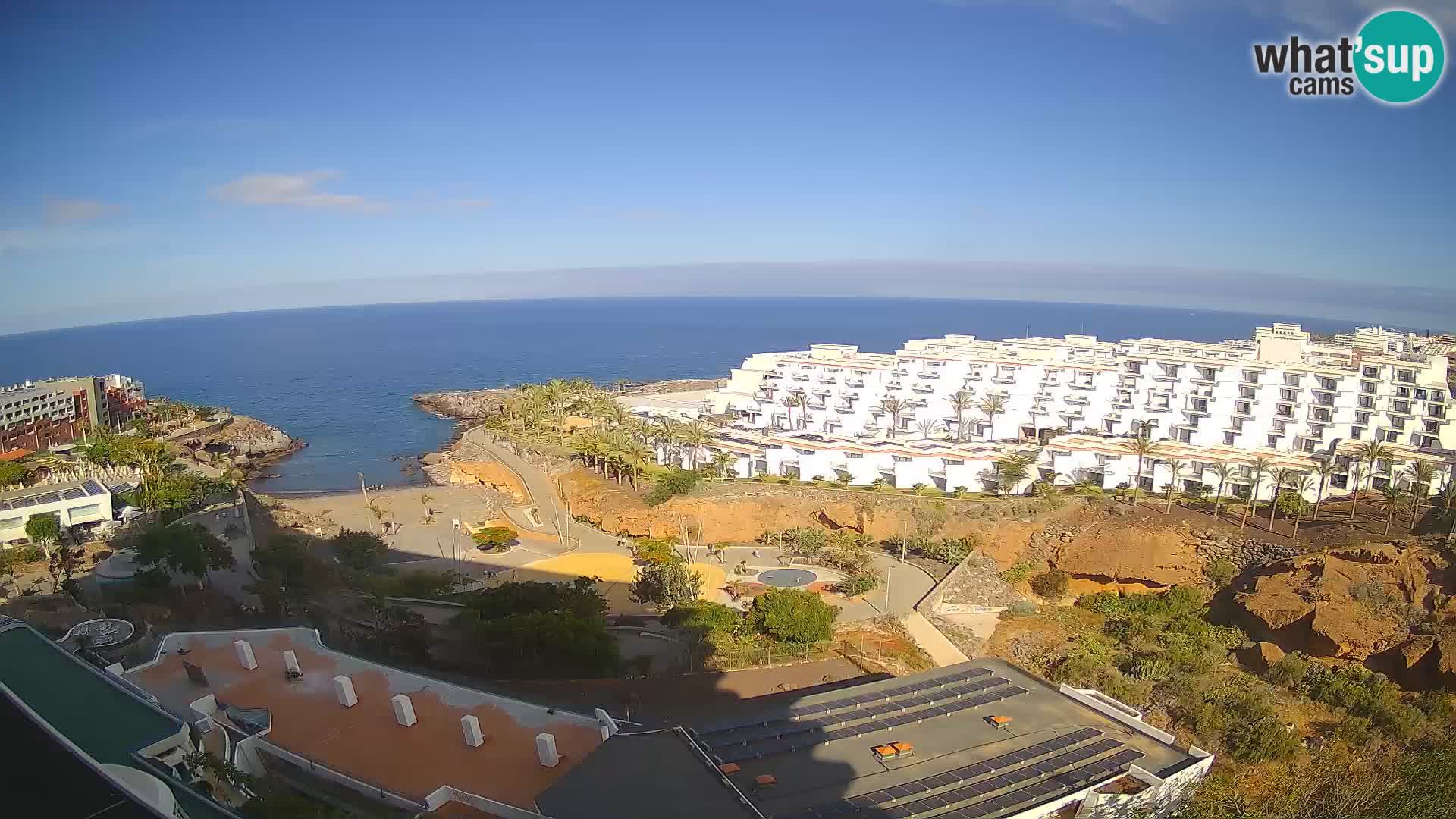 Web kamera uživo Playa de Las Galgas – Playa Paraiso – otok La Gomera – Costa Adeje – Tenerife