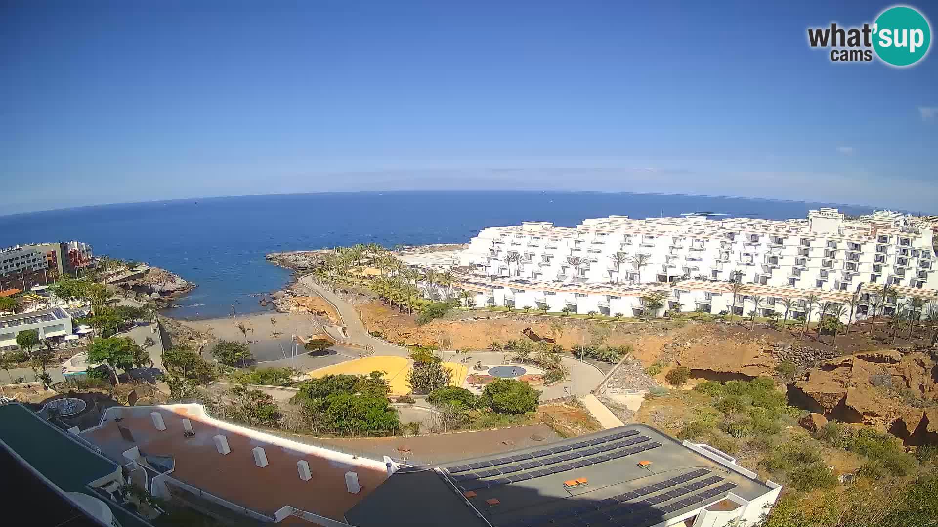 Webcam en direct Playa de Las Galgas – Playa Paraiso – île de La Gomera – Costa Adeje – Tenerife