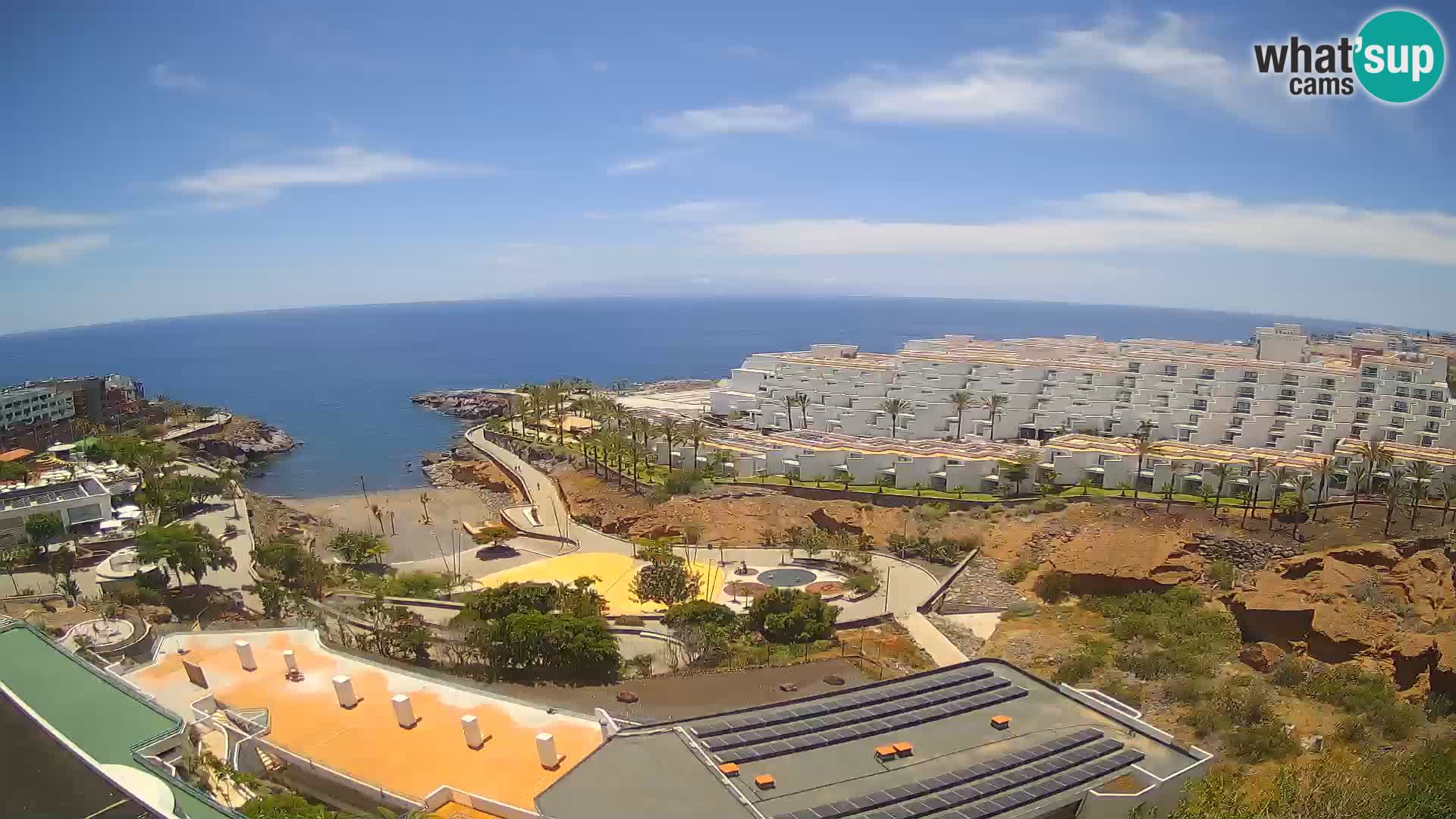 Webcam en direct Playa de Las Galgas – Playa Paraiso – île de La Gomera – Costa Adeje – Tenerife