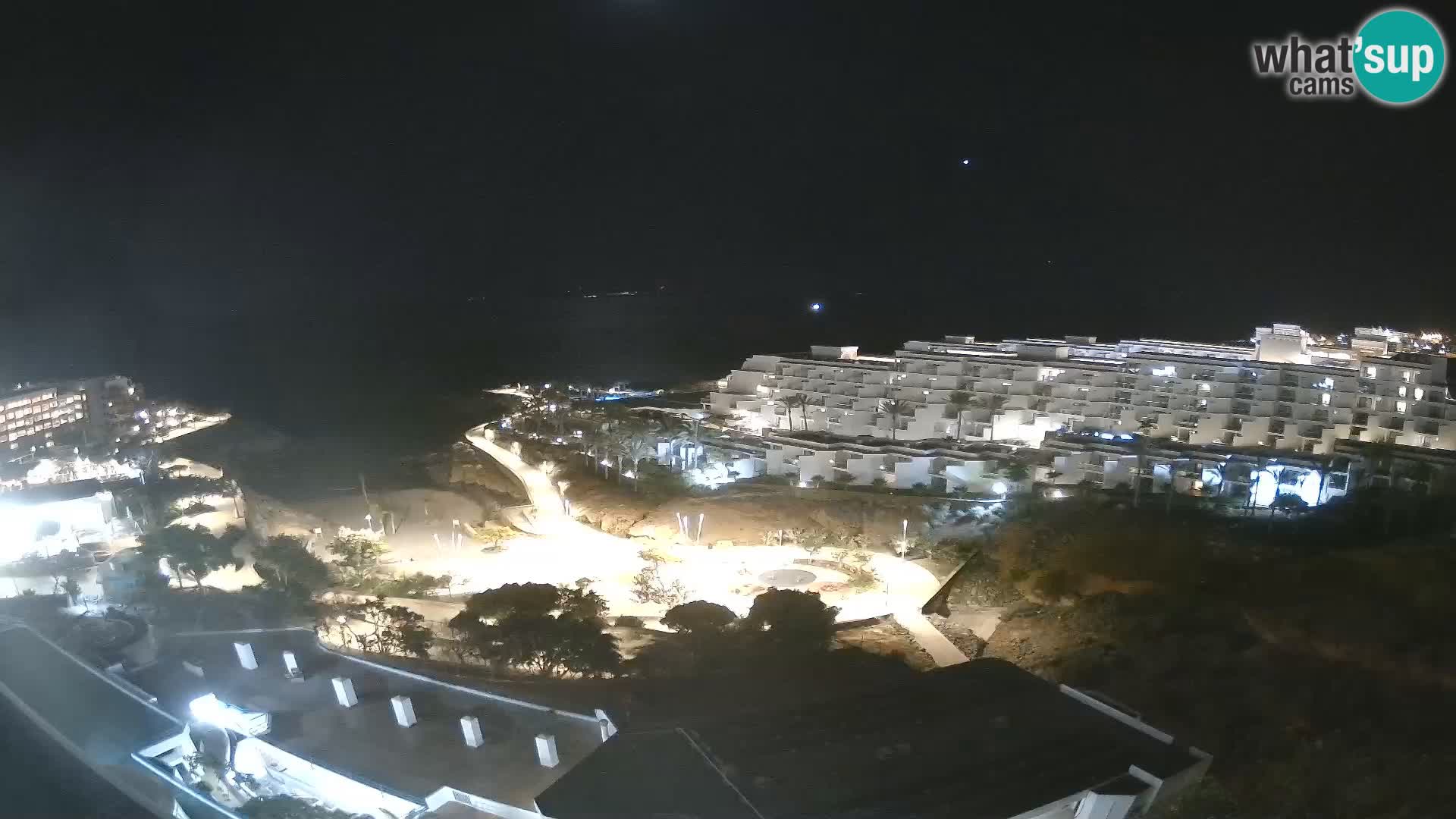 Live webcam Playa de Las Galgas – Playa Paraiso – La Gomera island – Adeje – Tenerife