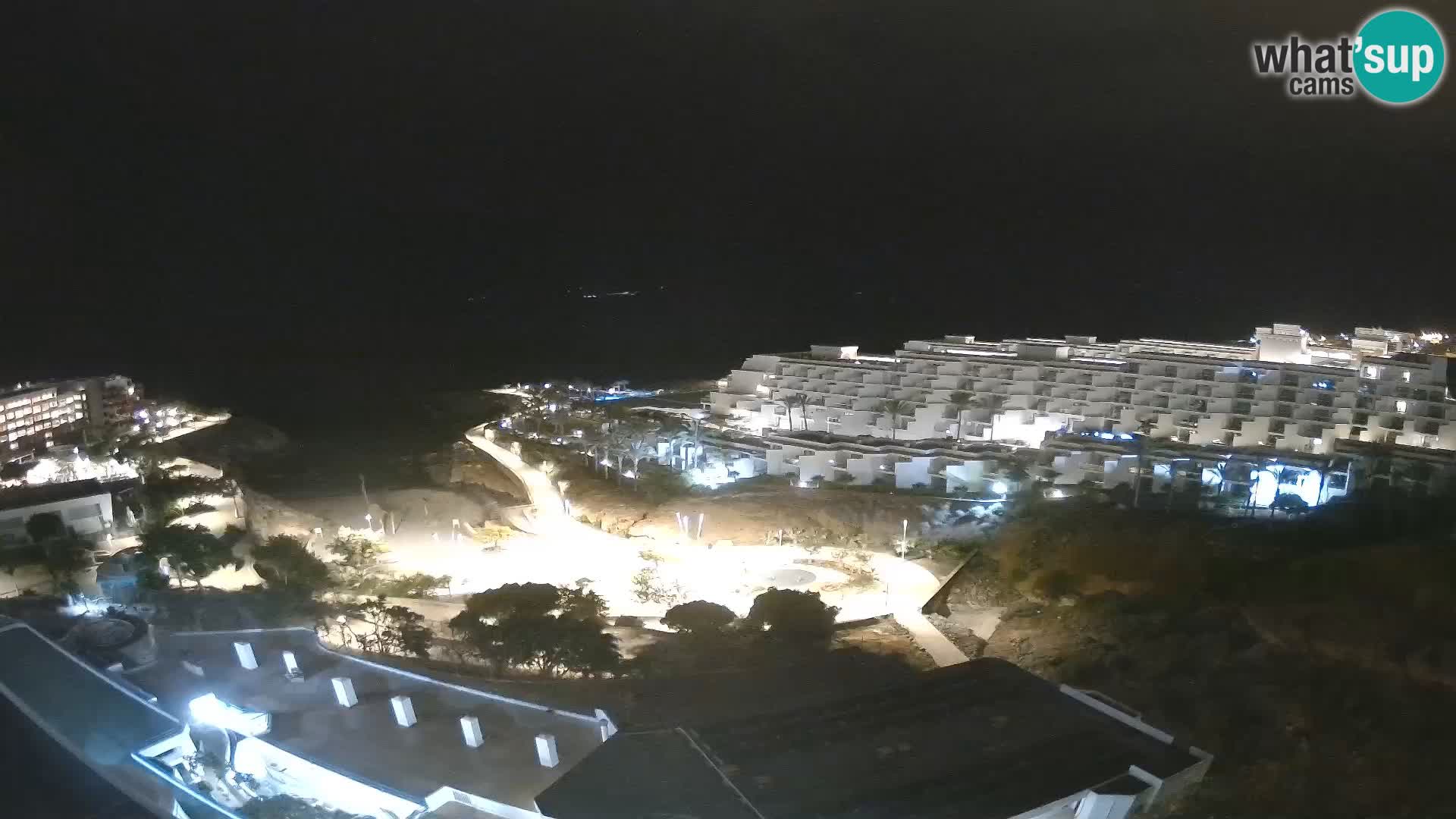 Live webcam Playa de Las Galgas – Playa Paraiso – La Gomera island – Adeje – Tenerife