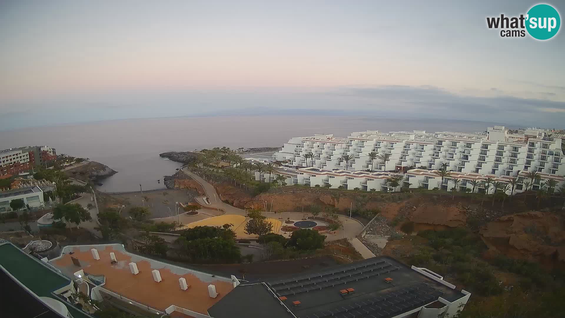 Webcam en vivo Playa de Las Galgas – Playa Paraíso – Isla de La Gomera – Costa Adeje – Tenerife