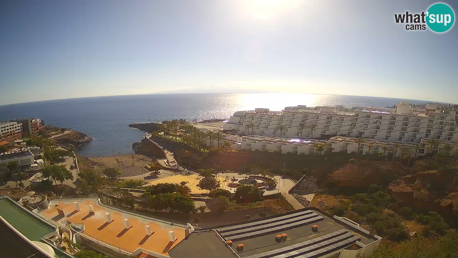 Webcam live spiaggia Las Galgas – Playa Paraiso – Isola La Gomera – Costa Adeje – Tenerife