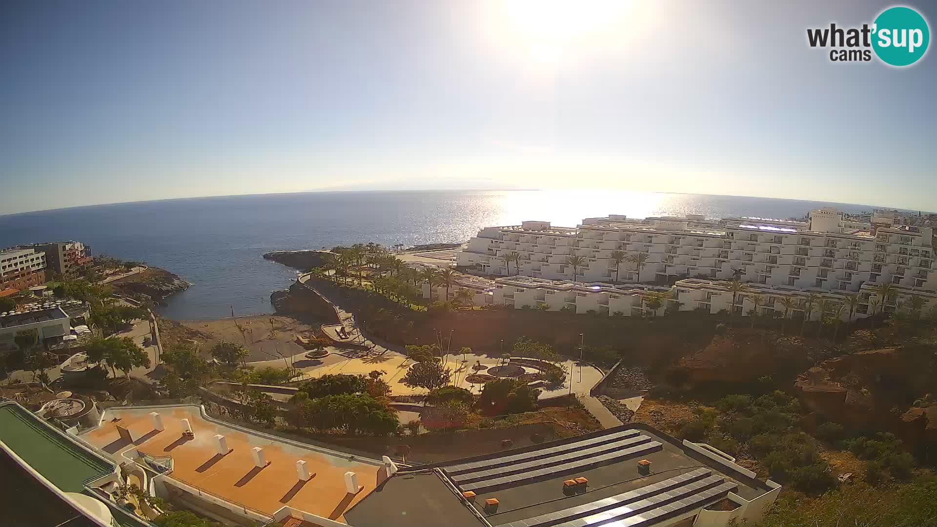 Webcam live spiaggia Las Galgas – Playa Paraiso – Isola La Gomera – Costa Adeje – Tenerife