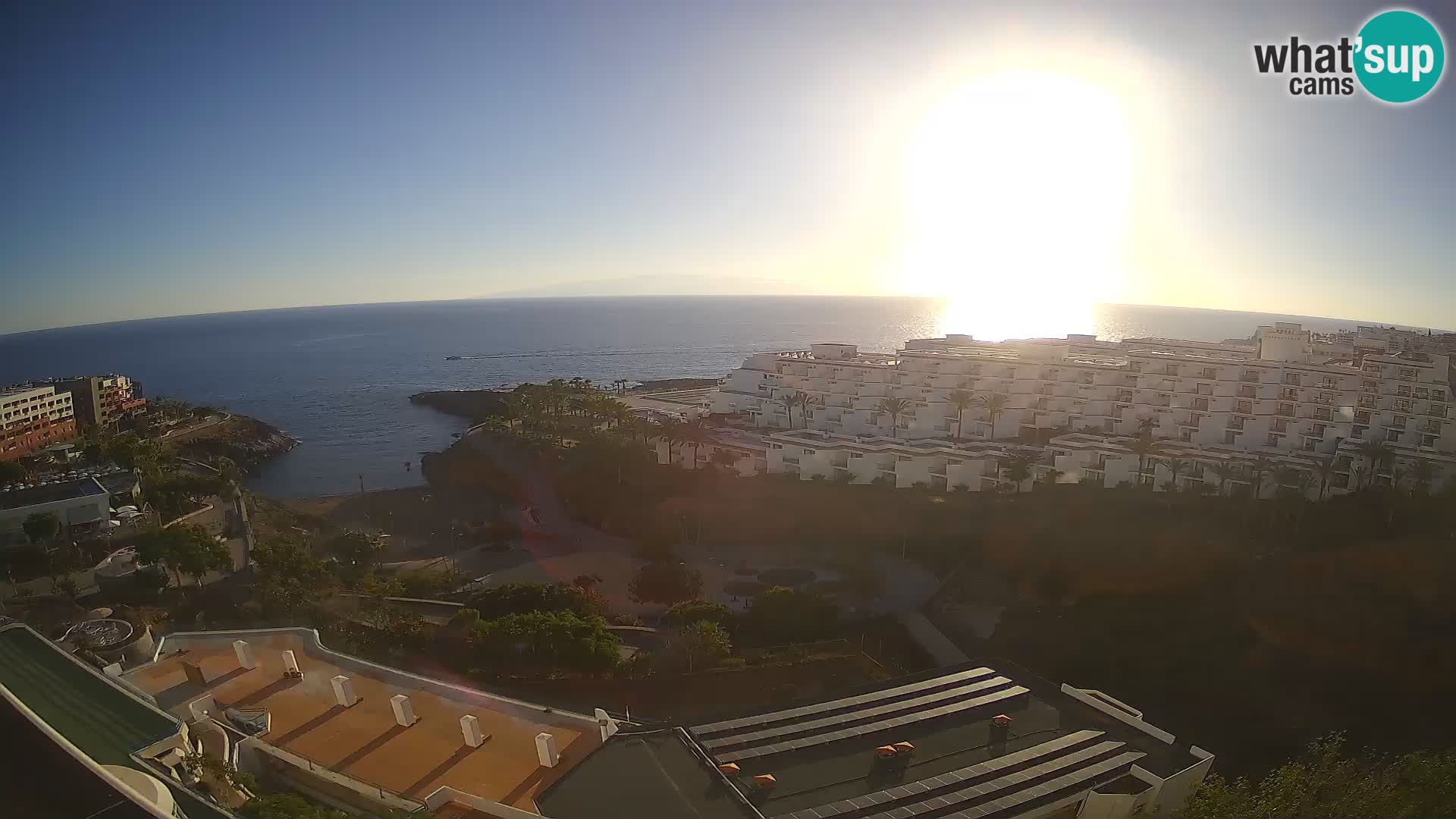 Webcam live spiaggia Las Galgas – Playa Paraiso – Isola La Gomera – Costa Adeje – Tenerife