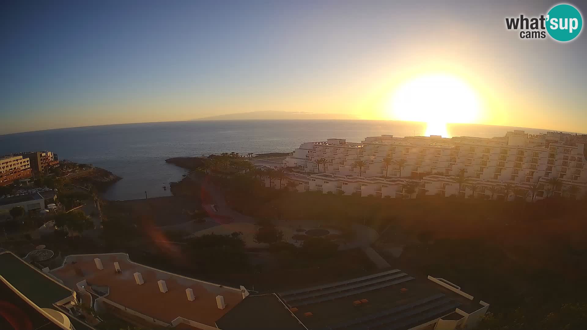 Webcam live spiaggia Las Galgas – Playa Paraiso – Isola La Gomera – Costa Adeje – Tenerife