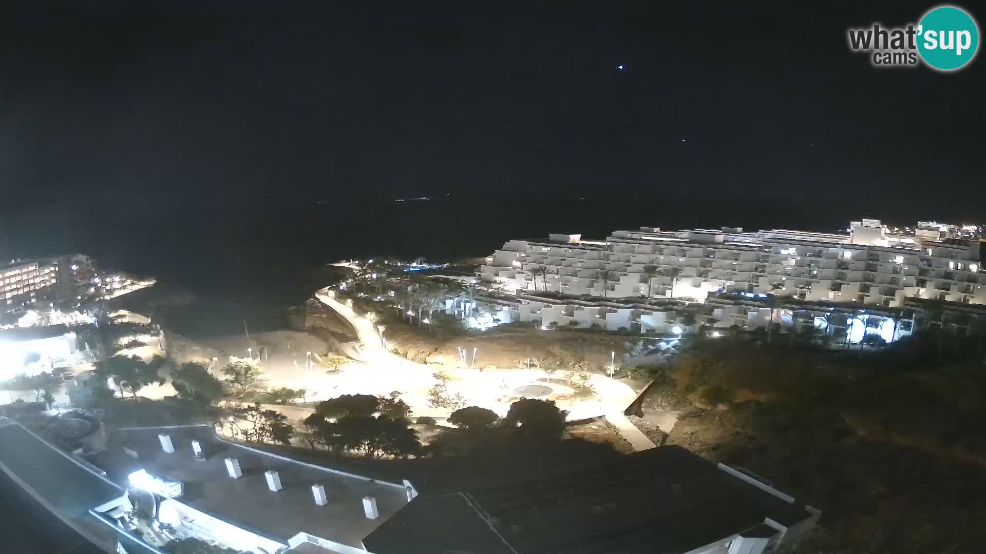 Live webcam Playa de Las Galgas – Playa Paraiso – La Gomera island – Adeje – Tenerife