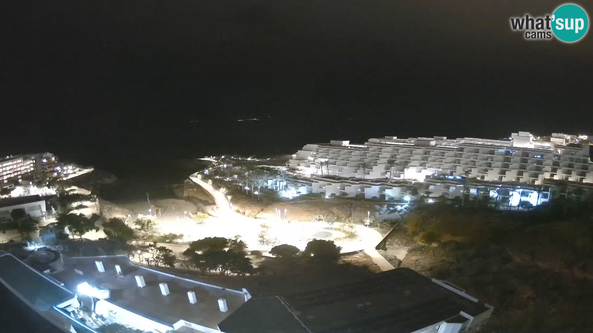 Live webcam Playa de Las Galgas – Playa Paraiso – La Gomera island – Adeje – Tenerife