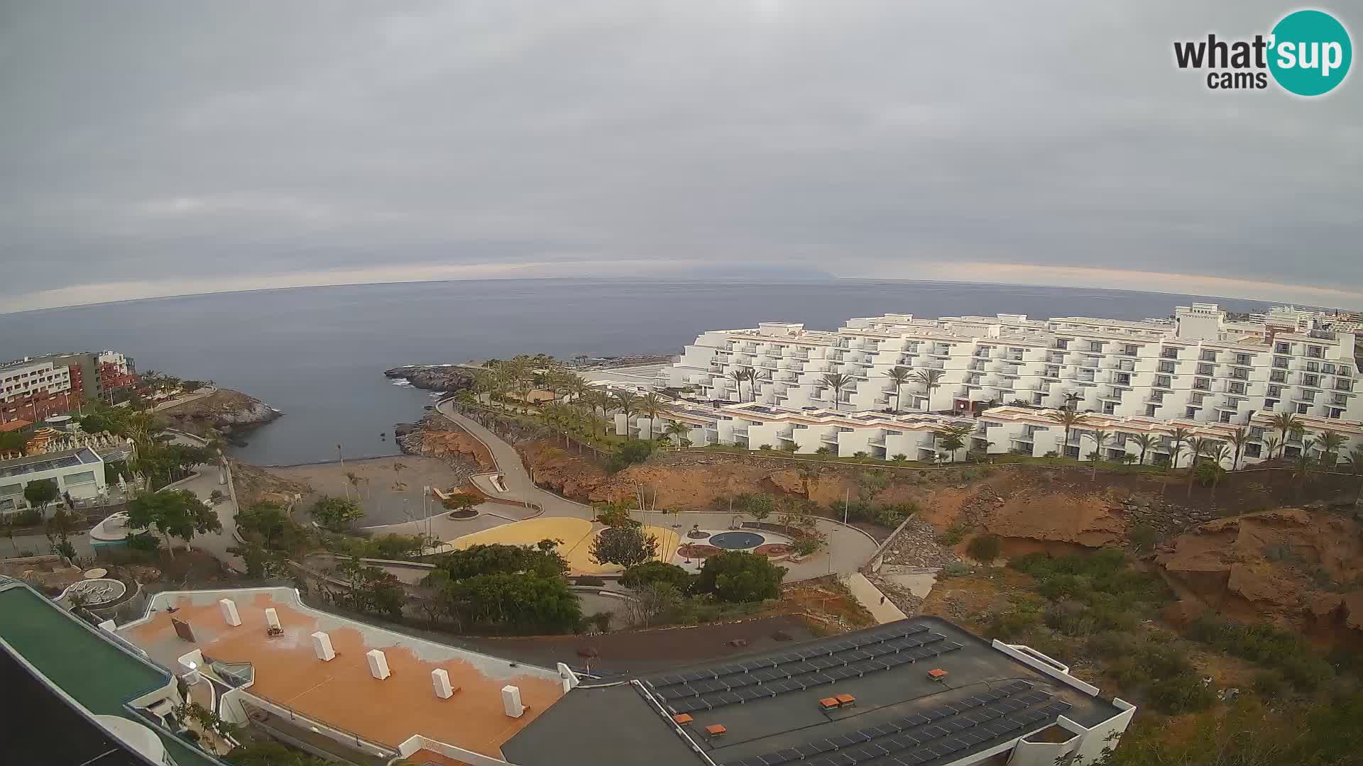 Webcam en direct Playa de Las Galgas – Playa Paraiso – île de La Gomera – Costa Adeje – Tenerife
