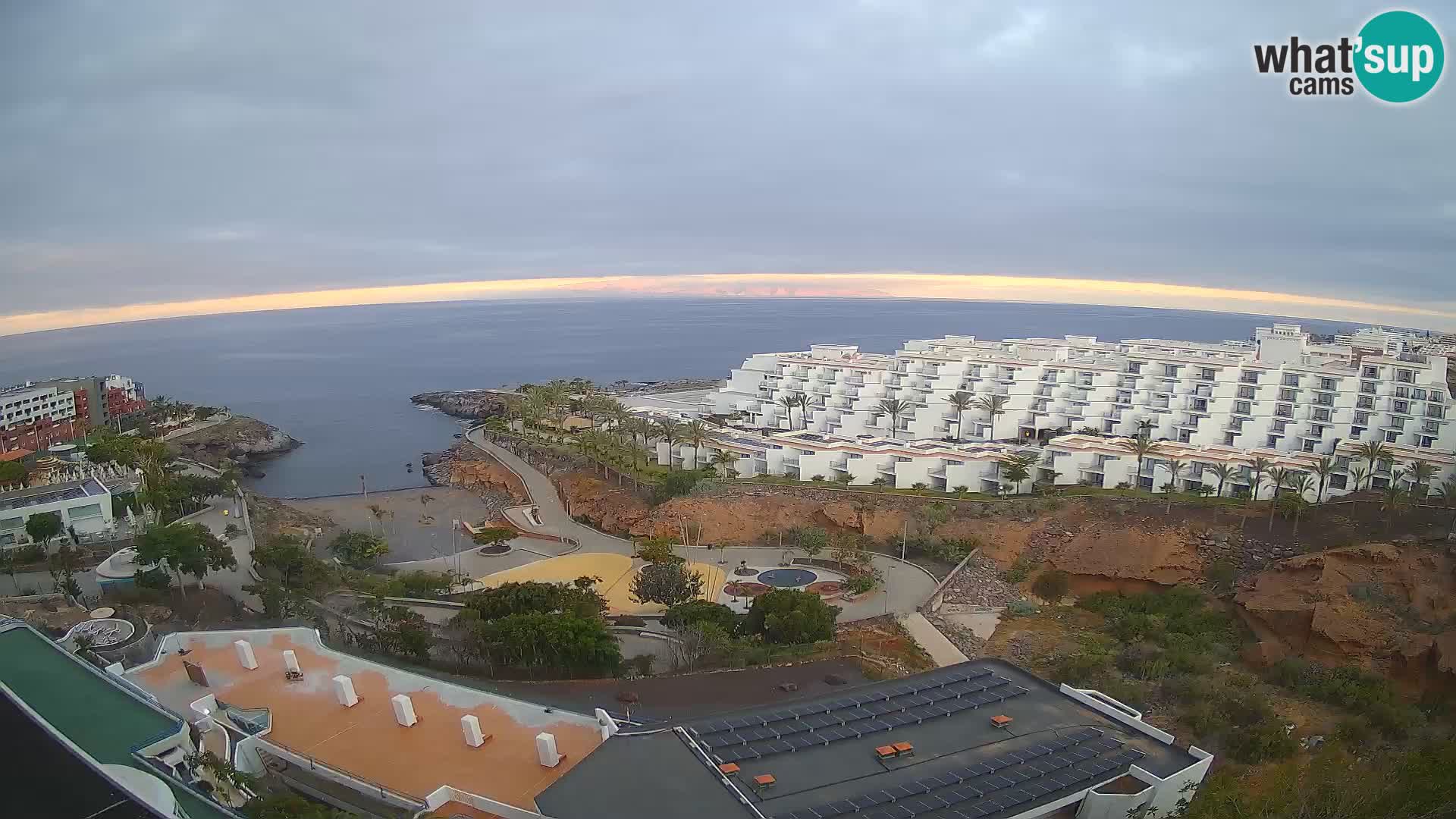 Webcam en direct Playa de Las Galgas – Playa Paraiso – île de La Gomera – Costa Adeje – Tenerife