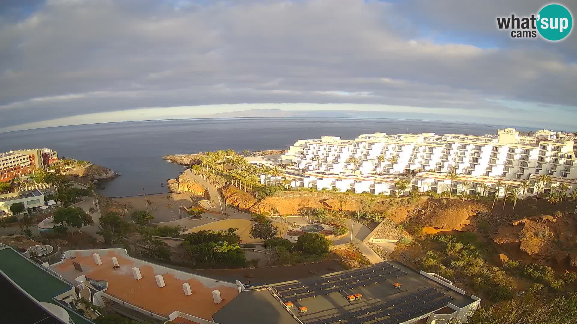 Web kamera uživo Playa de Las Galgas – Playa Paraiso – otok La Gomera – Costa Adeje – Tenerife