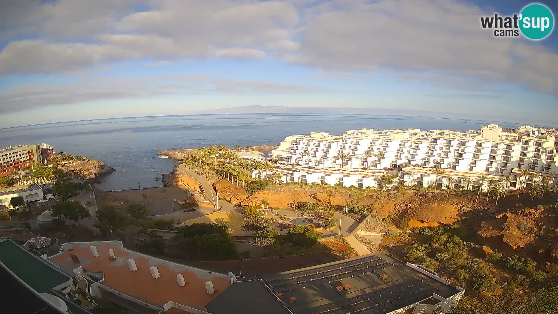 Live-Webcam Las Galgas Strand – Playa Paraiso – Insel La Gomera – Costa Adeje – Teneriffa