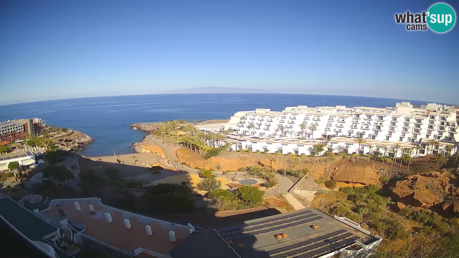 Webcam en direct Playa de Las Galgas – Playa Paraiso – île de La Gomera – Costa Adeje – Tenerife