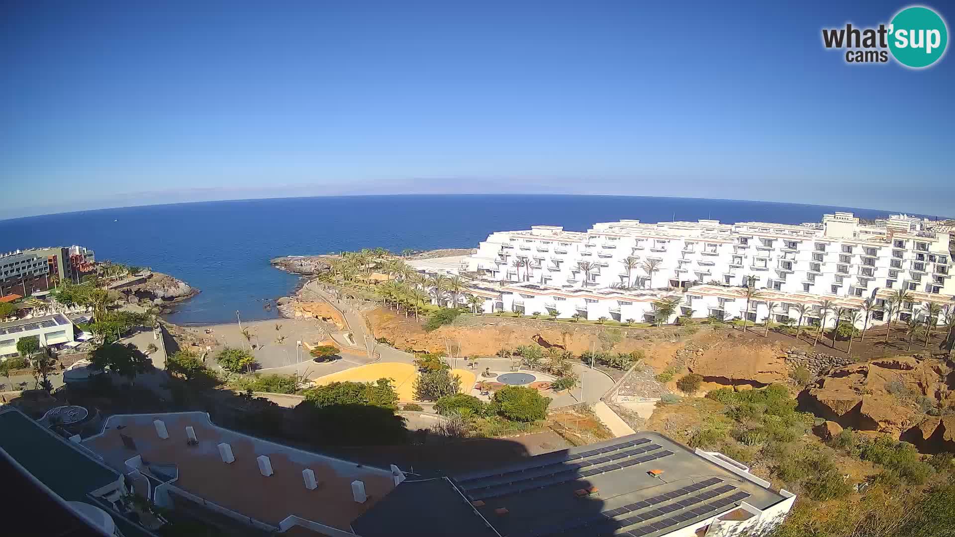 Live-Webcam Las Galgas Strand – Playa Paraiso – Insel La Gomera – Costa Adeje – Teneriffa