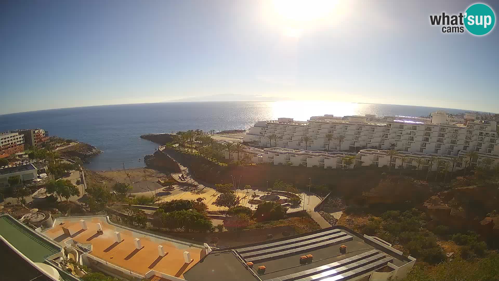 Webcam live spiaggia Las Galgas – Playa Paraiso – Isola La Gomera – Costa Adeje – Tenerife