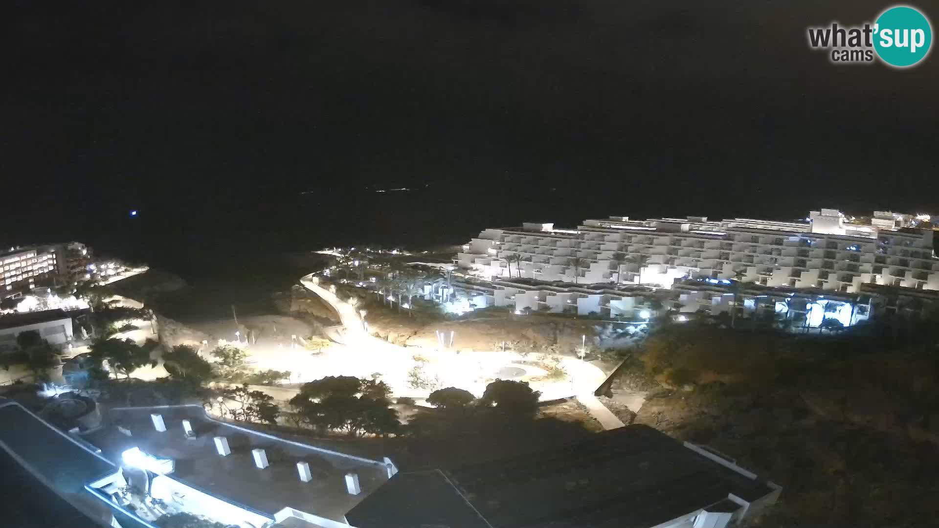 Live webcam Playa de Las Galgas – Playa Paraiso – La Gomera island – Adeje – Tenerife