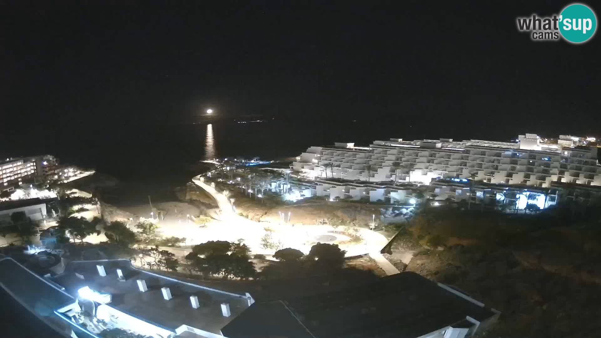 Live webcam Playa de Las Galgas – Playa Paraiso – La Gomera island – Adeje – Tenerife